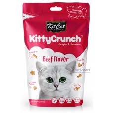 Kit Cat Kitty Crunch Beef Flavour 60g, KC-9613, cat Treats, Kit Cat, cat Food, catsmart, Food, Treats